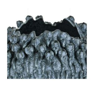 CENTRO DE MESA AZUL CON TEXTURA L